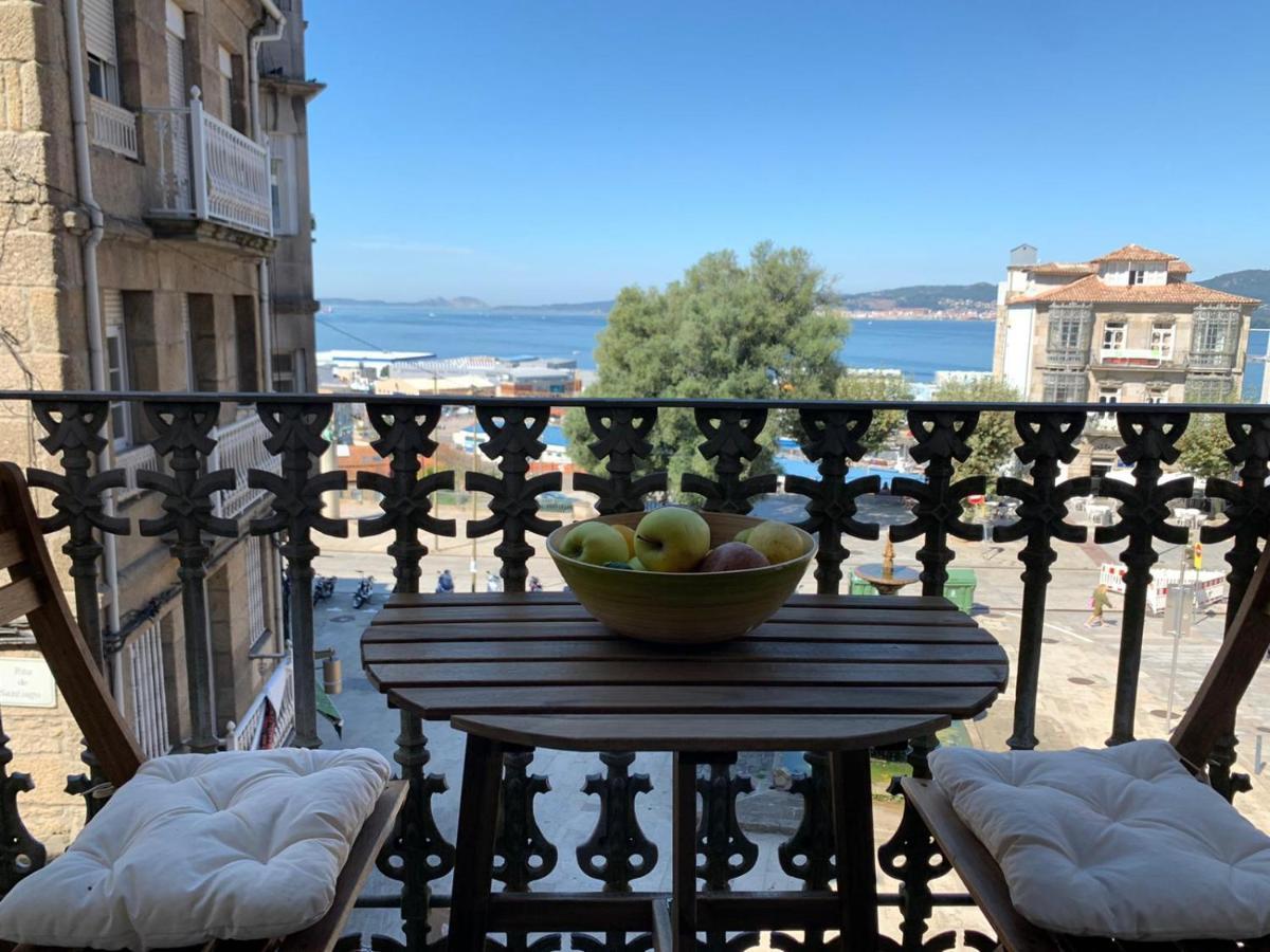 Refugio De Paz Y Encanto En El Corazon De Vigo Con Vistas Al Mar 외부 사진